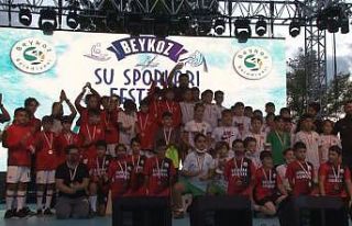 Beykoz Su Sporları Festivalinde ödüller sahiplerini...