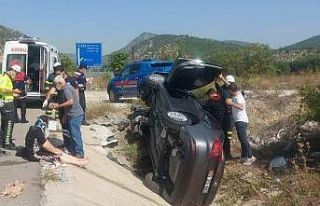 Bilecik’te trafik kazası, 5 yaralı