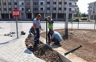 Bir mahalleye daha park yapıldı