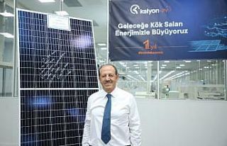Bir yılda 1 milyon güneş paneli üretildi