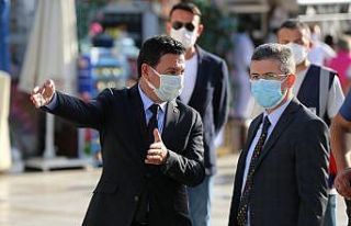 Bodrum Kaymakamı sel ve su taşkını olan bölgeleri...