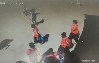 Boğazına dili kaçan öğrenci öğretmeninin müdahalesi...