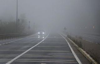 Bolu Dağı’nda yoğun sis görüş mesafesini 20...