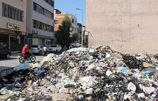 Bornova’nın bir tarafında çöp ve diğer tarafında...