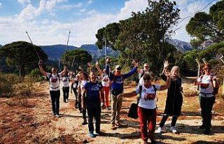 Bosnalı Dağcılar Söke’nin coğrafyasına hayran...