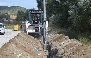 Bozüyük’te altyapı çalışmaları devam ediyor