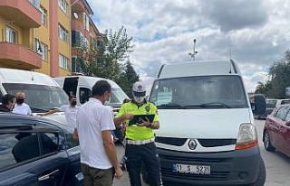 Bozüyük’te öğrenci servisleri denetleniyor