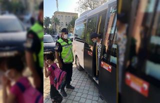 Bozyazı’da okul servisleri denetlendi