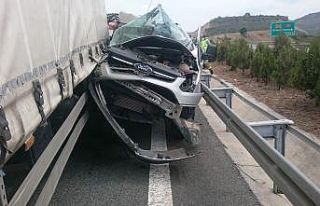 Bu kazadan burnu bile kanamadan kurtuldu