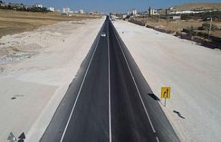 Buluntu Hoca Bulvarı tek şerit olarak trafiğe açıldı
