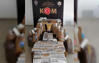 Burdur’da kaçak sigara operasyonu