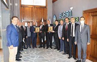 Bursa Ticaret Borsası, Gaziantep Ticaret Odası heyetini...