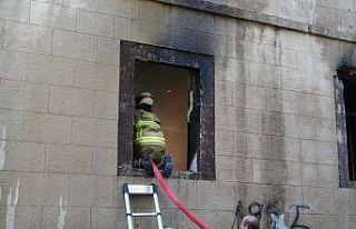 Bursa’da 150 yıllık tarihi mekanında bir yangın...