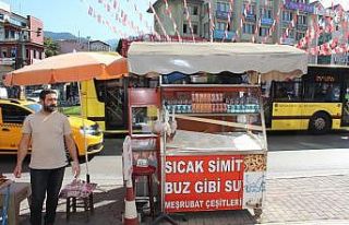 Bursa’da askıda simit uygulaması