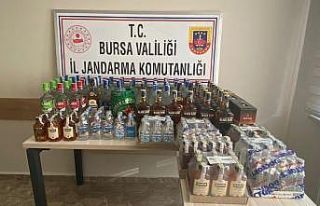 Bursa’da kaçak içki operasyonu
