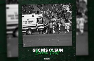 Bursaspor’dan Berkan Fırat için geçmiş olsun...