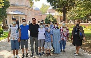 Bursa’yı ‘engelsiz turizm’le keşfediyorlar