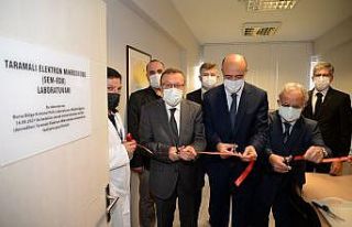 BUÜ laboratuvarlarına “Kriminal” destek