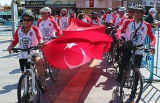 Büyük Taarruz Bisiklet Turu Alaşehir’e ulaştı