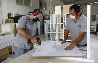 Büyükşehir atölyelerinde üretimle tasarruf sağlanıyor