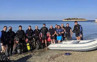 Büyükşehir İtfaiyesi Su Altı Arama Kurtarma ekibi...