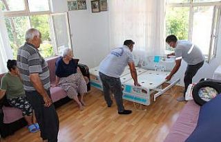Büyükşehir’den 15 kişiye tam donanımlı hasta...