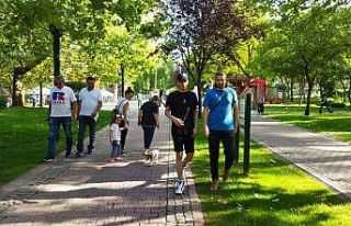 Çamlık Parkı’nda hafta sonu yoğunluğu