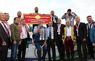 Çan Belediyesi yağlı pehlivan güreşlerini Fatih...