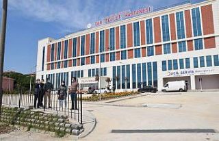Çan Devlet Hastanesi yeni hizmet binasında hizmet...