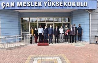 Çan MYO ilk kayıtlar alındı