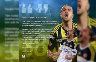 Caner Erkin’den Fenerbahçe’ye veda