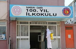 Canik’te okullar pırıl pırıl