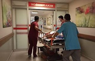 Çatıdan düşen işçi ağır yaralandı