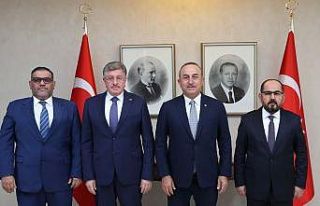 Çavuşoğlu, Suriye Ulusal Koalisyonu ve Suriye Geçici...