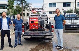 Çavuşoğlu’ndan büyükşehir itfaiyelerine ziyaret