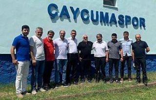 Çaycumaspor’dan spor malzemesi desteği