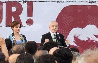 CHP İstanbul İl Başkanlığının yeni binası...
