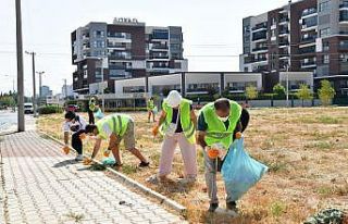 Çiğli Belediyesinden Dünya Temizlik Gününe destek
