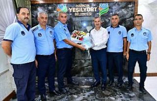 Çınar, zabıta müdürlüğü personelini ve minik...