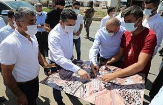 Cizre Kaymakamı Mehmet Tunç göreve hızlı başladı