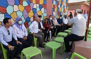 ’Çocuk gülerse dünya güler’ dedi, Karacadağ...