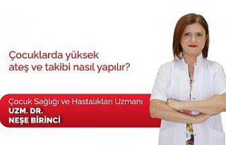 Çocuklarda yüksek ateş ve ateş takibi