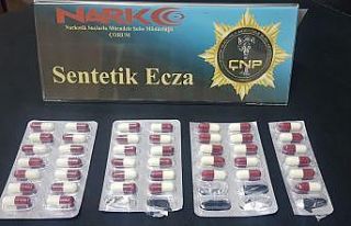 Çorum polisi’nden sentetik ecza operasyonu