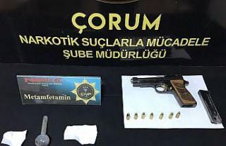 Çorum polisinden uyuşturucu operasyonu