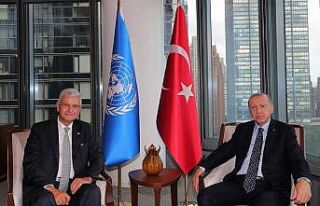 Cumhurbaşkanı Erdoğan, BM 75. Genel Kurulu Başkanı...