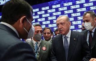 Cumhurbaşkanı Erdoğan, ihracat şampiyonu firmayı...