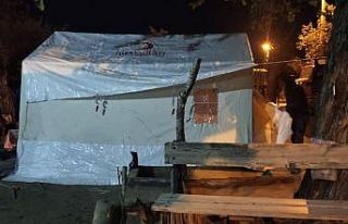 Denizli’de deprem sonrası Çal’da hasar oluşan...