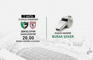 Denizlispor, Samsunspor maçını Burak Şeker’in...