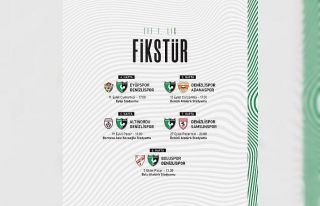 Denizlispor’un 5 haftalık maç müsabakası açıklandı