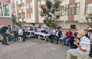 Derince şehidini dualarla andı